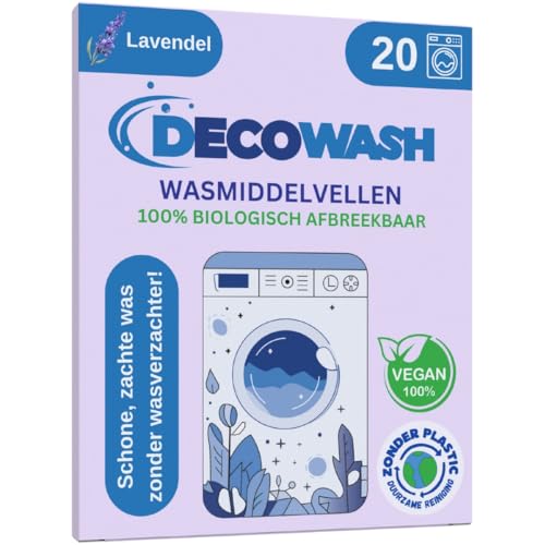 Wasmiddel Vellen, lavendelgeur, ecologisch, tot 40 wasbeurten