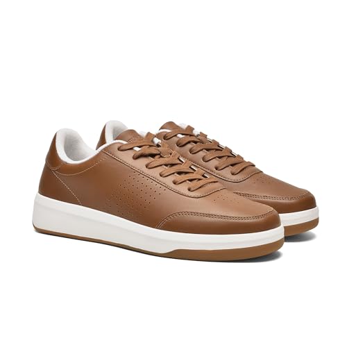Image of Bruno Marc Men's Casual Dress Sneaker Shoes | Comfortable Arch Support, Versatile Style for Daily Wear, Fashionable Lace-Up Shoes