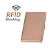 EASTNIGHTS RFID Credit Card Holder Metal Wallet Slim Credit Card Case Protector Business Card Holder for Men or Women