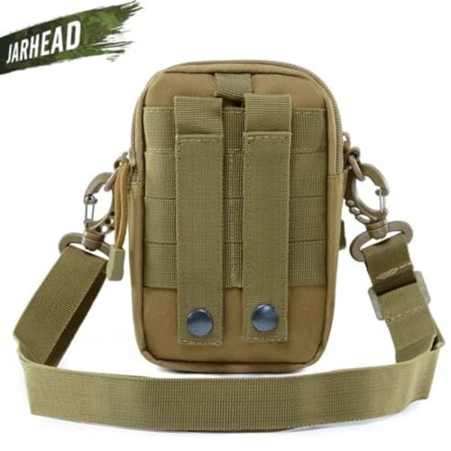 Bolsa Porta Objeto Celular Carteira Pochete Tático Bolsa Cintura Militar Tática Masculino à Prova D