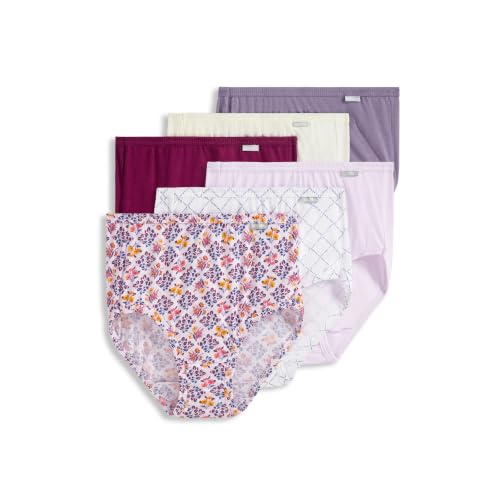 Image of Jockey Women's Underwear 100% Cotton Elance Brief - 6 Pack