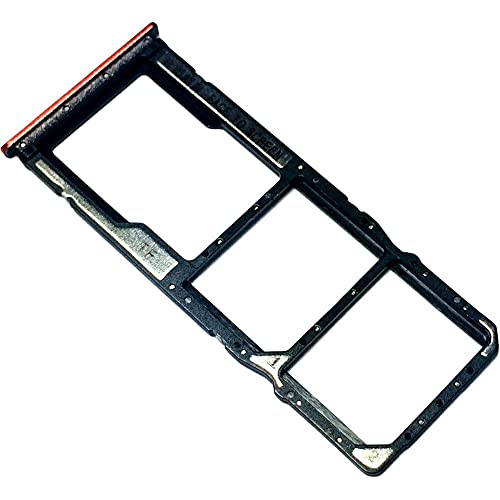 Tiroir Carte Dual SIM et Support Mémoire micro SD pour Xiaomi Redmi 9T Piece de Remplacement Original Oange - vue 2