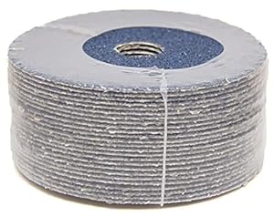 Benchmark Abrasives Zirkonium Schleifscheiben mit Faserrückseite, 25 Stück