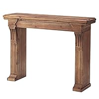 Amazon｜マントルピース ホワイト 韓国風 アンティーク風 シャビー