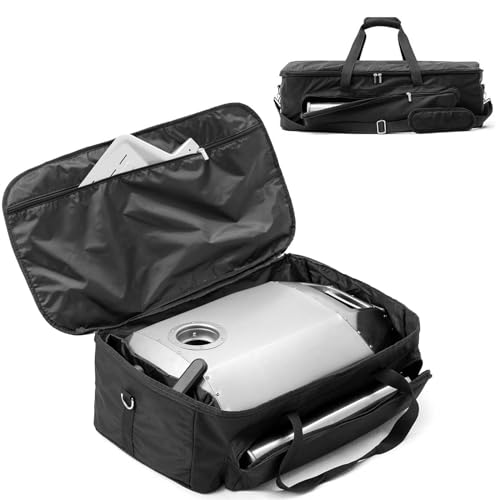 NOELIFE Bag for Ooni Karu 12 & 12G, Portable Carrying Case with Pockets for Ooni Pizza Oven Accessories, Padded Carry Bag Made of Thickened Fabric, Heavy-Duty and Water Resistant (Oven Not Included)