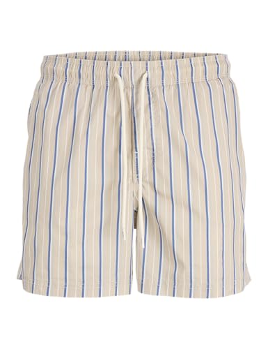 Bañador Jack & Jones Jpstmaui para playa y piscina con rayas Dawn Wash XS de hombre