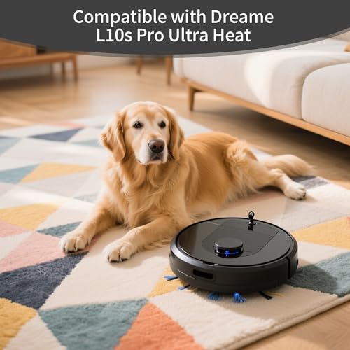 24 Stück Zubehörset für Dreame L10s Pro Ultra Heat/L10s Ultra Gen 2/X30 Ultra/X40 Ultra,Das Set umfasst 6 Handtücher, 6 Seitenbürsten, 6 Vakuumbacke, 4 Filter, 1 Hauptbürste, 1 Kleinbürste