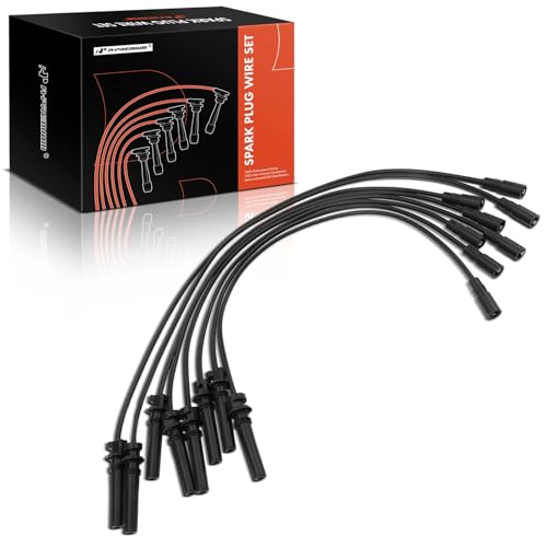 A- 8PCS Spark Plug Wires Jeep Grand Cherokee 2005 5.7L &