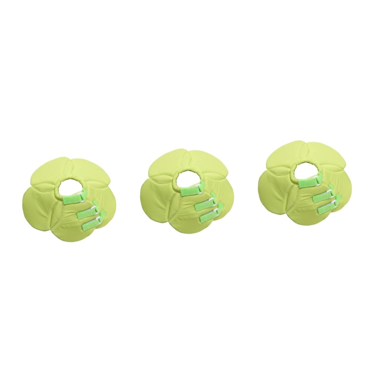 Toddmomy 3 Piezas Cuello Circular Collar Collar isabelino para Mascotas Gargantilla Collar pequeño Collar Mascota Collar Tela para Mascotas Cuello Redondo Collares