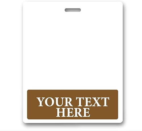 Miniatura 9 de Specialist ID - Paquete de 4 insignias personalizadas de gran tamaño horizontal, tarjeta extra grande para enfermeras, 3 38 x 4 18, para llevar con