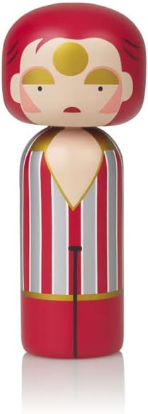 Lucie Kaas Kokeshi Doll - Ziggy Stardust