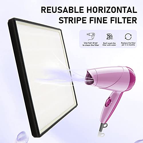 Brantmaker NAIL-WHITE-US Dust Collector With Brush And 2 Reusable Filters thumb #3