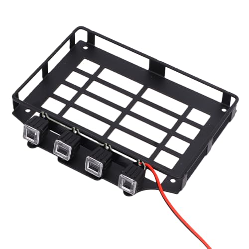 Walmeck RC �J�[ ���[�t���b�N RC �N���[���[ ���[�t ���C�g �Z�b�g �I�t���[�h�Ɩ��L�b�g �������ו��L�����A 4 �z���ς݃X�|���C�g�ی�O���� MJX H12Y 1 12 �J�[�p