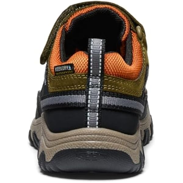 KEEN Унисекс — детские кроссовки Targhee 4 Low Waterproof для трейл-бега