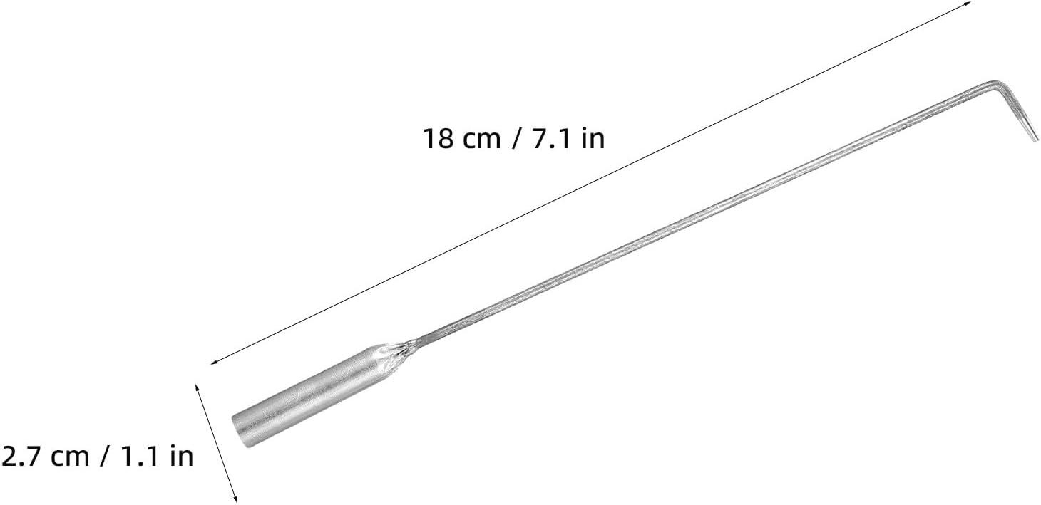 Ipetboom 5pcs 20'' Stainless Steel Fire Poker Stick, Fire Pit Accessories