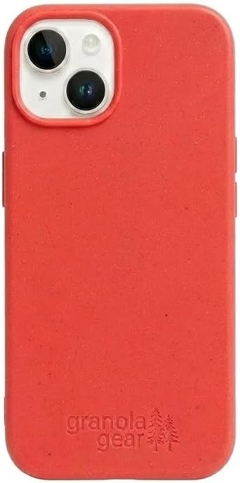 Eco by GranolaGear - Eco-Friendly Phone Case for iPhone 13 - Biodegradable, Compostable, Plastic-Free, Made from Plants - Cajun Shrimp