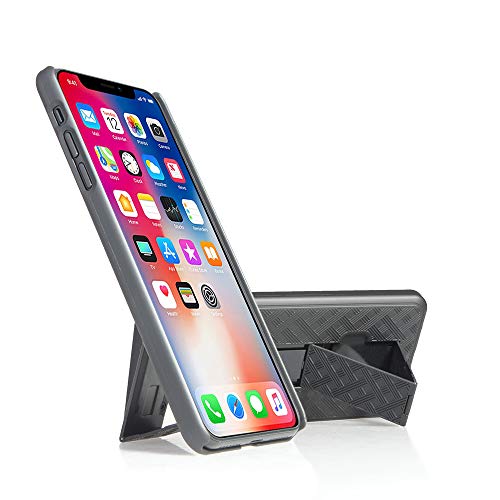 Verizon Shell And Holster Combo For Iphone Xs Max (6.5 Inch) - Black #TOP3