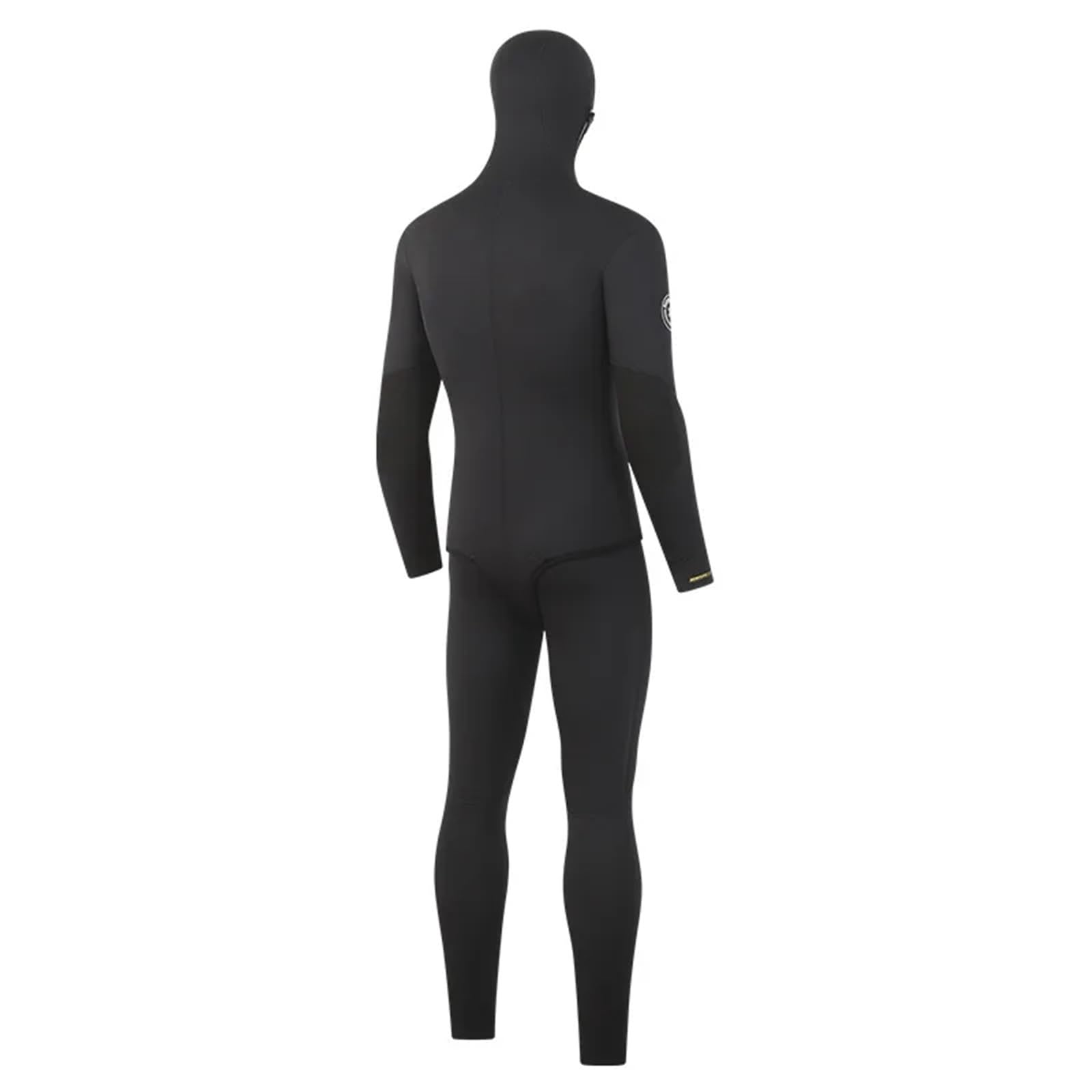 Traje de Buceo Traje de Neopreno for Buceo 5mm, 2 Piezas for Hombre, Camisetas con Capucha y Chaleco, Surf, natación, cálido