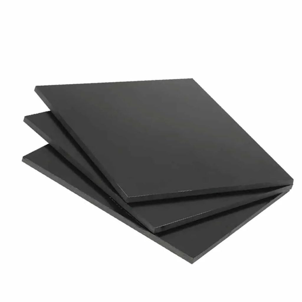 黒色絶縁フェノール樹脂板 100x100mm 3mm-20mm 高温耐性(12x100x100mm 【ゴムロッド】