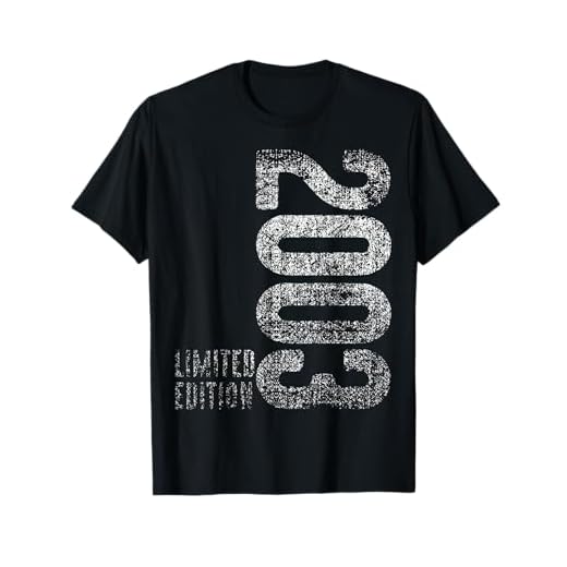 18. Geburtstag Junge Mädchen 2003 Limited Edition Geschenk T-Shirt