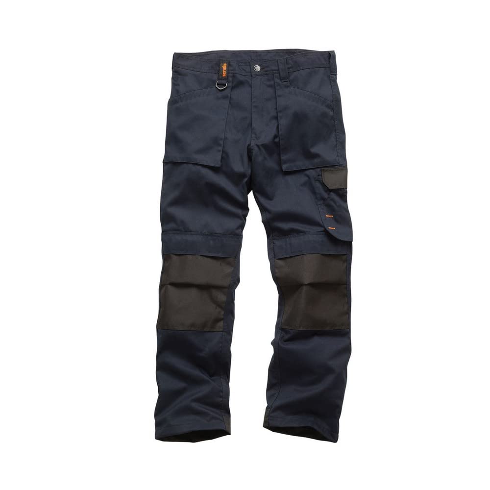 Scruffs T54843 40R Worker Work Trouser Navy Regular Leg Option: 40R