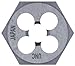 Century Drill & Tool (97611 Metric Die, Hexagon, 8.0 x 1.25