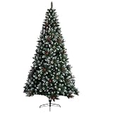 Realistische Kerstboom, Kunstmatige Kerstboom, Opvouwbare Metalen Voet, Gemakkelijk In Elkaar Te Zetten, Perfect Voor Thuis En Op Kantoor(1.2m/3.9ft)