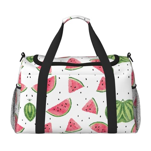 Bolsa de viaje grande e impermeable para gimnasio, bolso de natación plegable con frutas