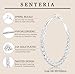 Senteria Silver Hoop Earrings for Women 925 Sterling Silver Hoops Earrings Hypoallergenic Lightweight Large Silver Hoop Earrings Thick Twisted Hoops