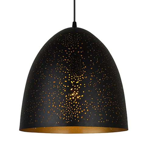 Lustre industriel suspension métal et abat-jour personnalisé E27