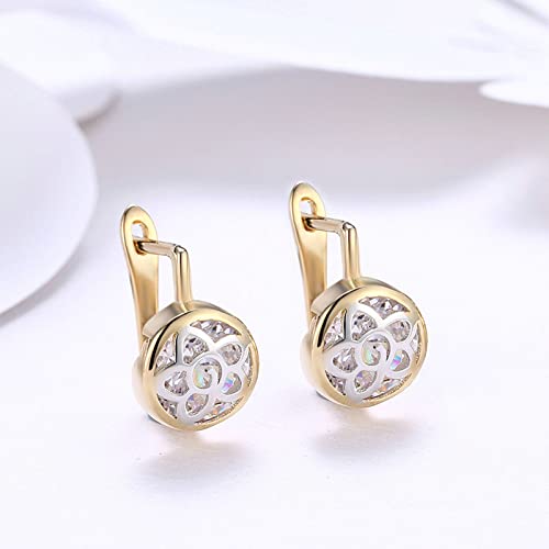 Boucles d'oreilles créoles légères qui évitent les douleurs aux lobes