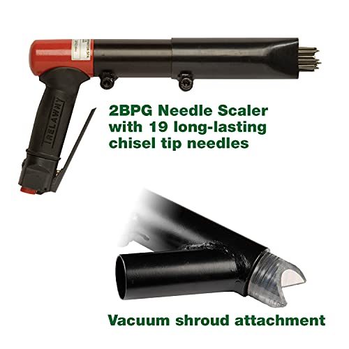 CS Unitec | 123.2199 VS | Industry Standard 2BPG 19-Needle Scaler with Vacuum Shroud – Reliable Performance for Any Job – Made in England by CS Unitec - Image 2