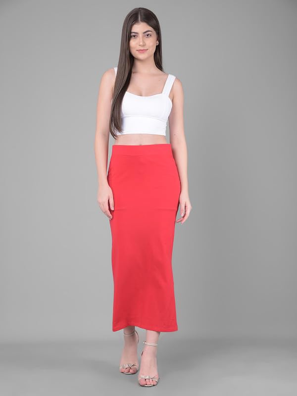 Image of Comfort Lady Women Cotton Blend Saree Shapewear /Saree Shapers Underskirt /Saree Petticoat