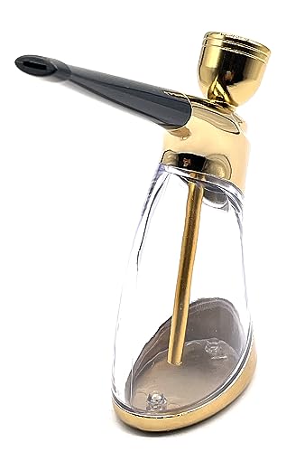 Portable Mini Hookah Set with Shisha Accessories Handheld Hookahs Set HT9527 Gifts for Boyfriend Father Husband or friends Golden
