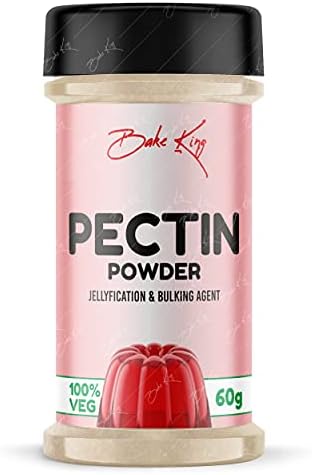 BAKE KING Pectin Powder 60gm, Powder Ideal for Gelling Agent, Jams, Marmalades, Chutneys and Fruit Jellies