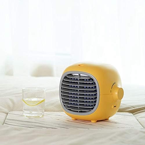 Y-LKUN USB Fan Lemonade Cooling Fan USB Charging Desk Desktop Desktop Refrigeration Air Conditioning Fan Portable Smart