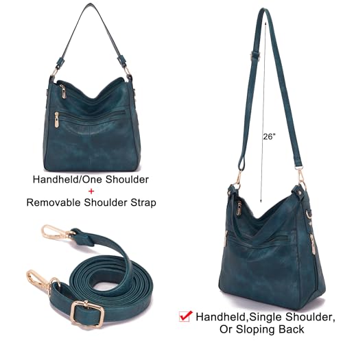 Women Large Crossbody Bags Ladies Satchel Shoulder Handbags Purse and Wallet Set for Women Totes Hobo Purses2