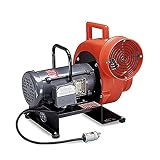 Allegro Industries 9503 Explosion‐Proof Blower, Electric 3/4 hp Motor Single Phase, Includes 115V Pl