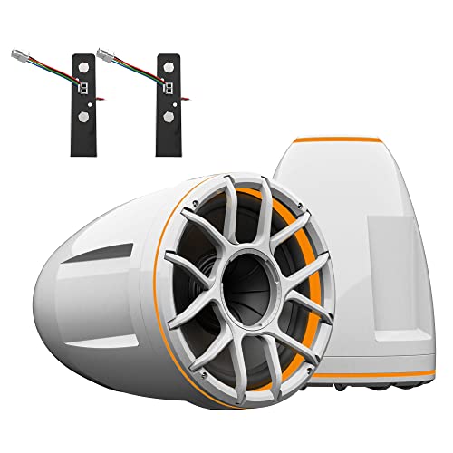 With Xz Grills & Adp-rev-hd-x-b X-mount, 400 Watts Rms, Whit