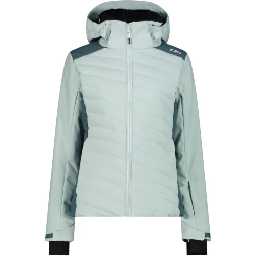 Veste zip hoodie femme CMP jade pour randonnée et ville