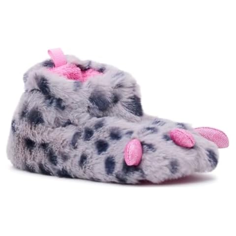 Wonder Nation Slippers for toddler - Grey Size 3 (Grey, US Footwear Size System, Toddler, Women, Numeric, Wide, 3) Cover