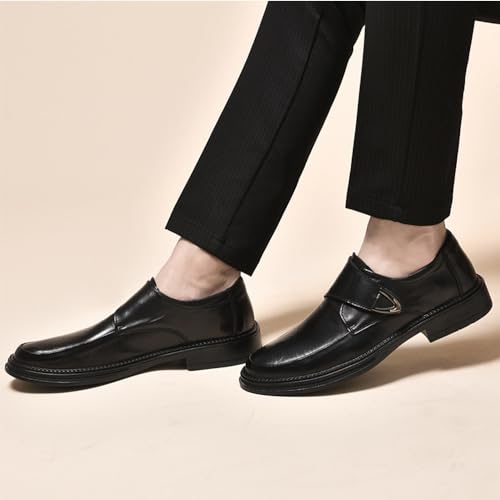 Mens Slip-Ons Loafers Genuine Leather Dress Shoes for Men Comfortable Business Casual Oxfords Penny3