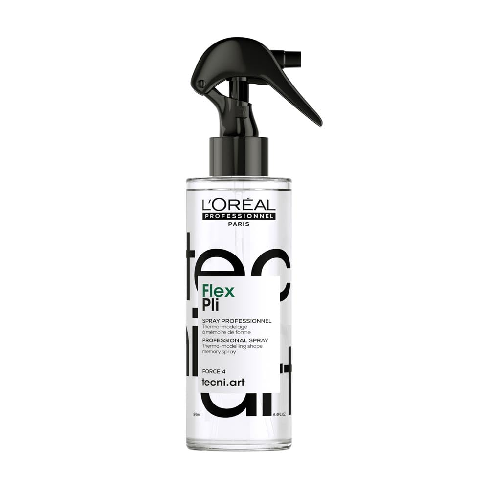 L'Oréal Professionnel Tecni.ART Flex Pli Hair Styling Spray, Thermo Modelling, Volumising, 190ml