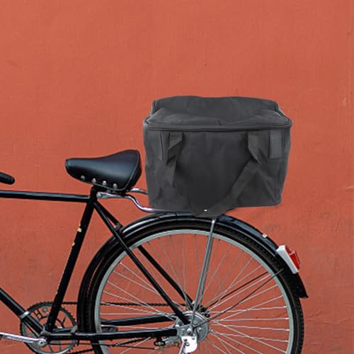 Fahrradkorb-Innentasche, Oxford-Stoff-Material für Zuverlässige Aufbewahrungslösung Tasche für Fahrradkorb Hinten