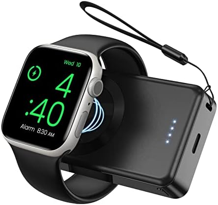 Amazon | LVFAN Apple Watch 充電器 モバイルバッテリー 4000mAh 大  