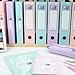 Oxford A4 Lever Arch Files, Pastel Pack of 3, Heavy Duty Folders