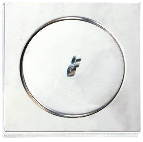 SHRUTI Heavy Duty Stainless Steel Still Anti-Cockroach Floor Trape Metallic 6" x 6" (1787)-image-10