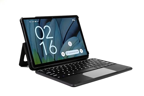 RCA 10” Tablet MediaTek MT8781/G99, Octa Core, 4GB Memory 64GB Storage, 2 MP Front Camera, 5 MP Rear Camera, Android 14, Keyboard Included