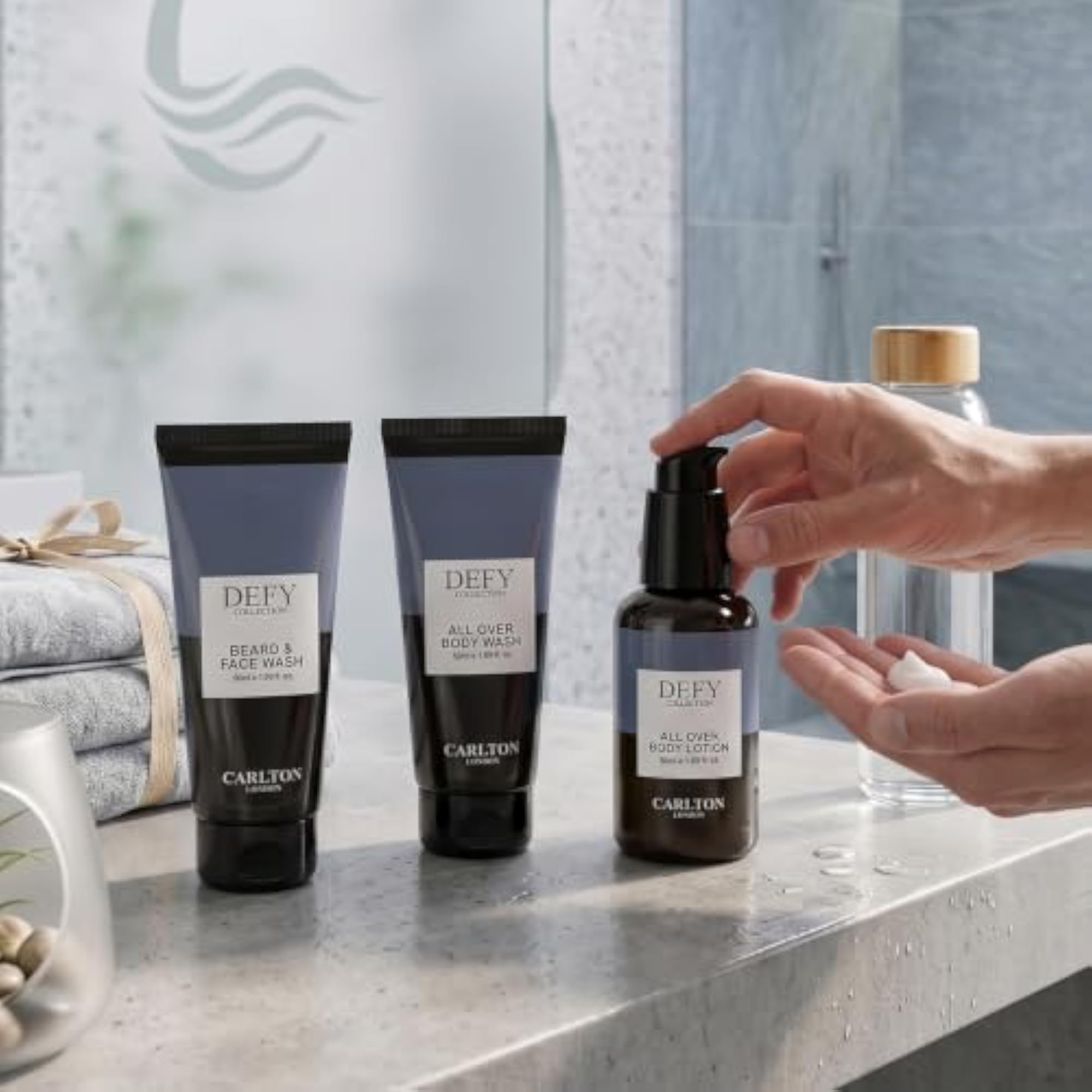 Men's Defy Bath Care Trio Gift Set, Luxury