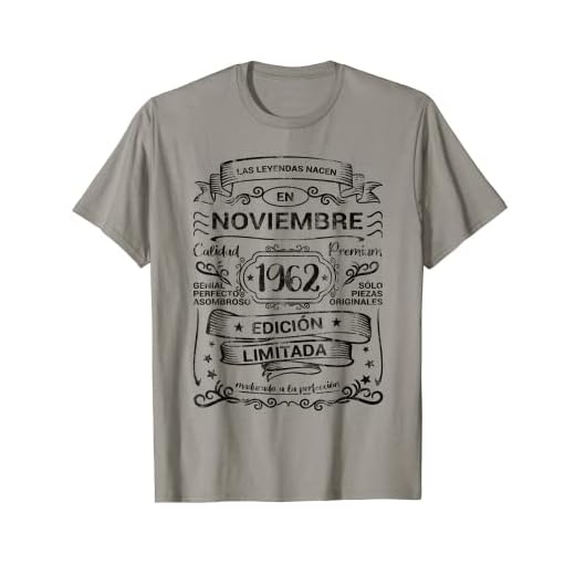 Las Leyendas Nacen En Noviembre 1962 Mujer Hombre Camiseta
